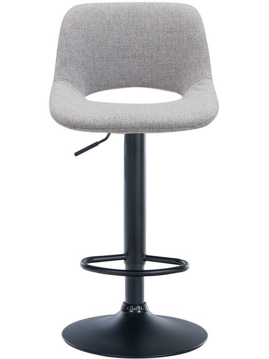 Scaun de bar Tesatura Camden, gri deschis Scaun de bar Tesatura Camden, gri deschis