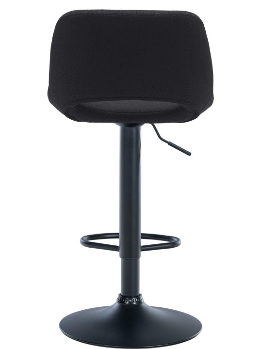 Scaun de bar Tesatura Camden, negru