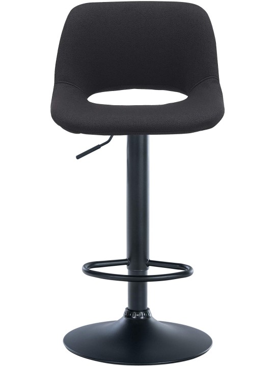 Scaun de bar Tesatura Camden, negru