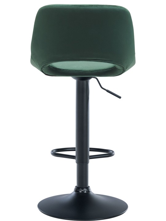 Scaun de bar Camden catifea, verde Scaun de bar Camden catifea, verde