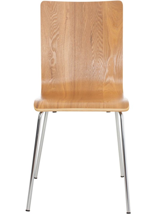 Set de 4 scaune vizitator Pepe, stejar Set de 4 scaune vizitator Pepe, stejar