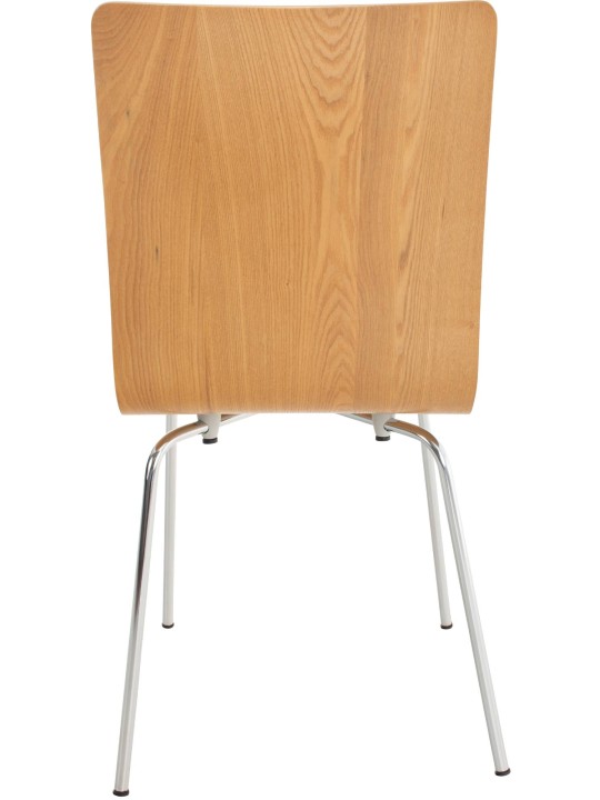 Set de 4 scaune vizitator Pepe, stejar Set de 4 scaune vizitator Pepe, stejar