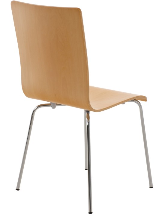 Set 2 scaune vizitator Pepe, natural