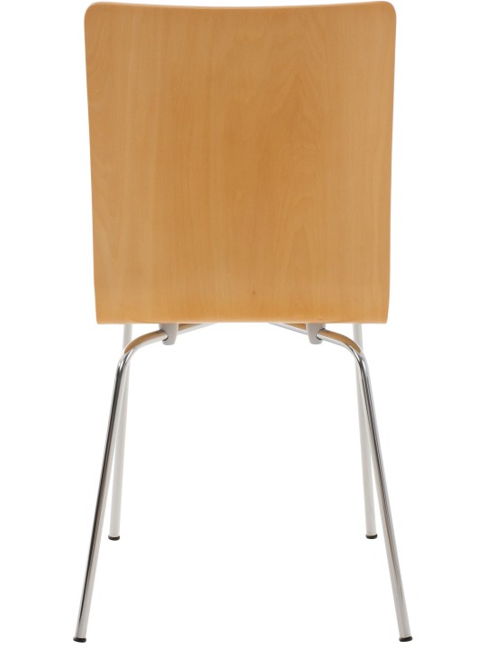 Set 2 scaune vizitator Pepe, natural