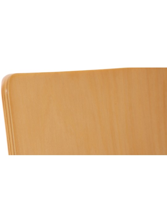 Set 2 scaune vizitator Pepe, natural