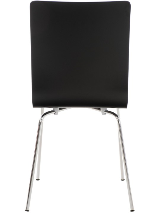 Set 2 scaune vizitator Pepe, negru