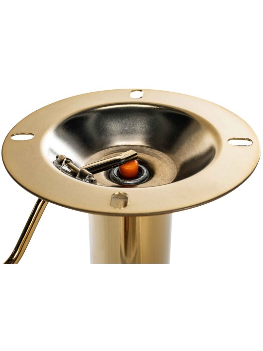 Scaun de bar Braga Gold Velvet, crem