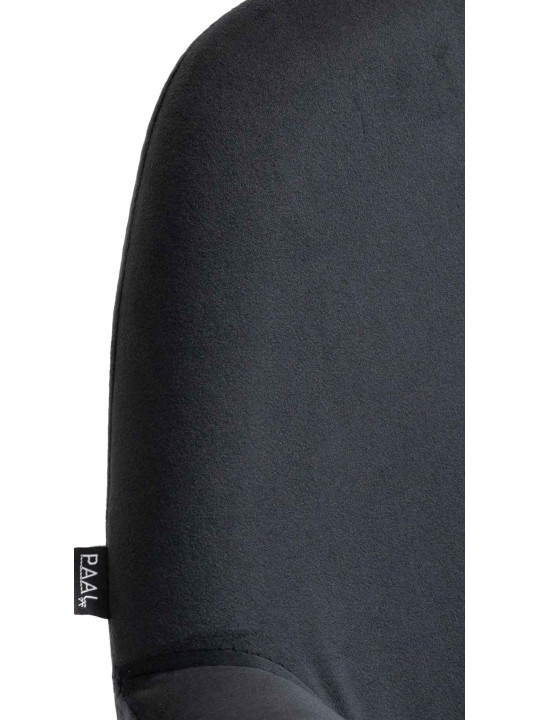 Scaun de bar Braga Gold Velvet, negru