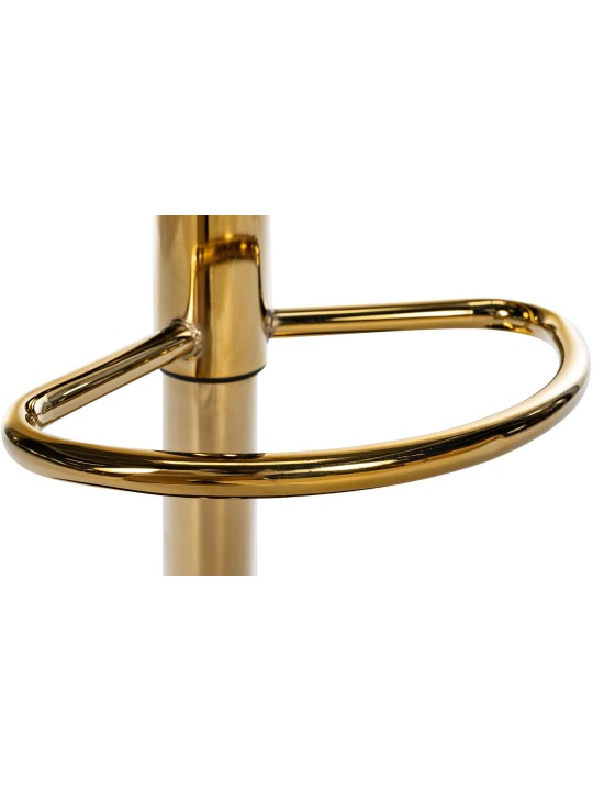 Set 2 scaune de bar Braga Gold Velvet, gri închis