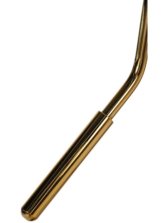 Set 2 scaune de bar Braga Gold Velvet, maro