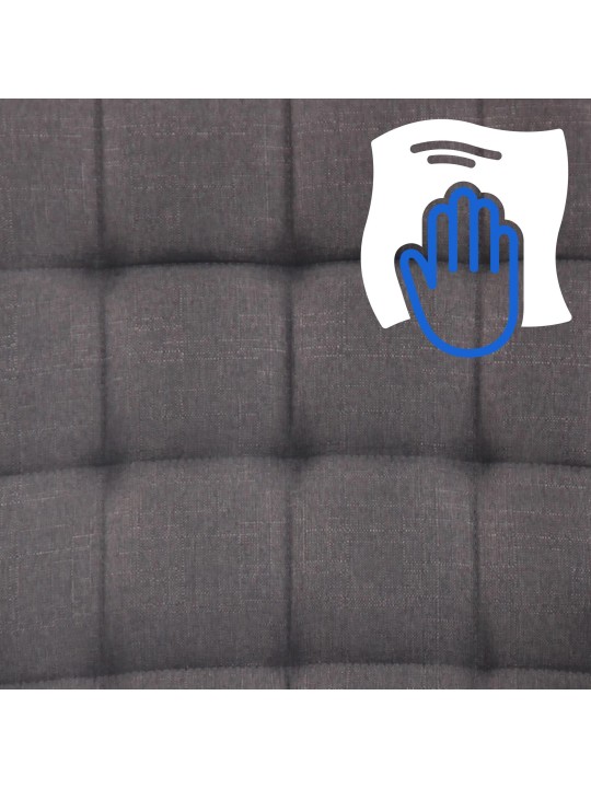 Scaun de birou Tesatura Terni, gri închis