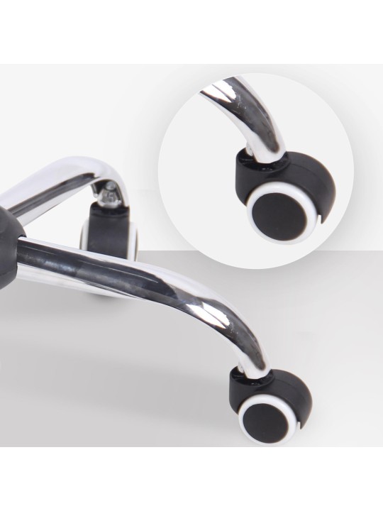 Scaun de birou Tesatura Terni, gri închis