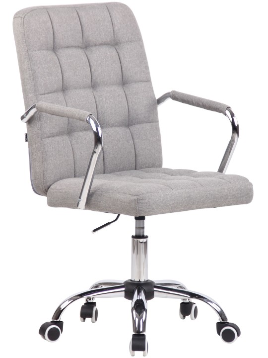 Scaun de birou Tesatura Terni, gri