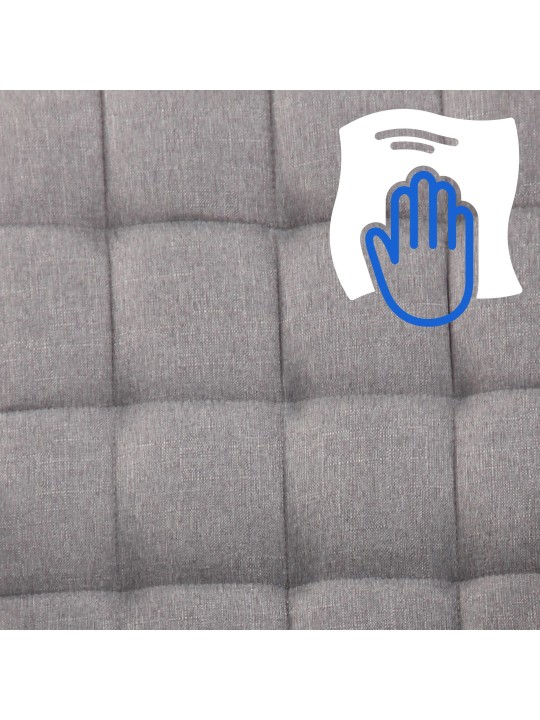 Scaun de birou Tesatura Terni, gri