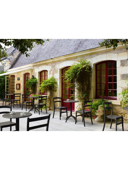 Scaun Tiffany, negru