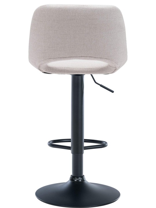 Set 2 scaune de bar Tesatura Camden, crem