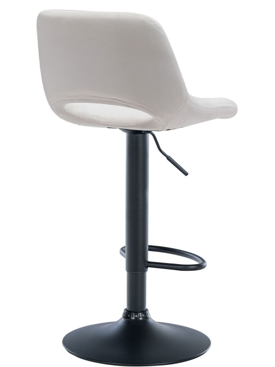 Set 2 scaune de bar Camden catifea, crem Set 2 scaune de bar Camden catifea, crem