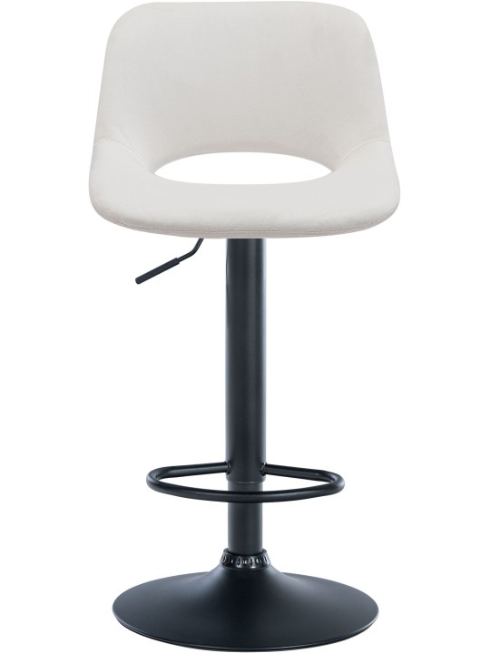 Set 2 scaune de bar Camden catifea, crem Set 2 scaune de bar Camden catifea, crem