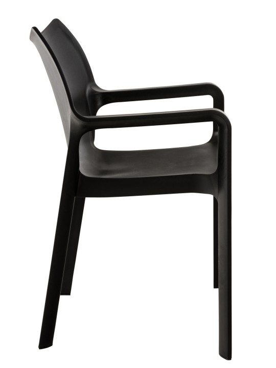 Set 4 scaune Diva, negru