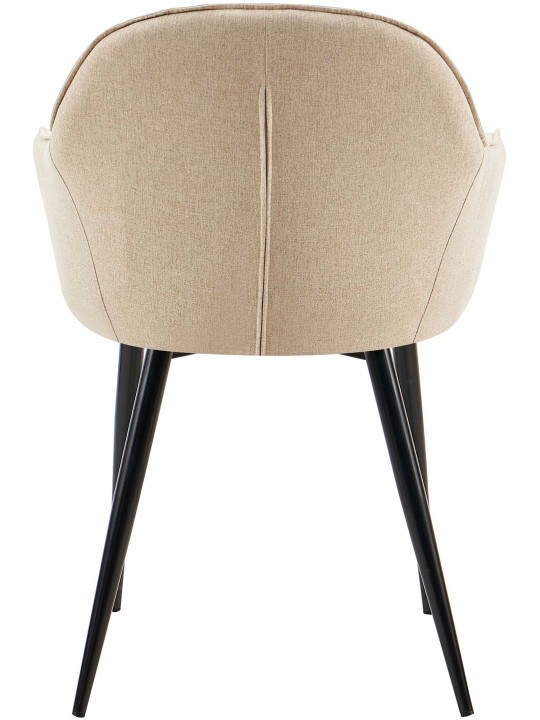 Set 2 scaune de sufragerie stofa Boise, taupe Set 2 scaune de sufragerie stofa Boise, taupe