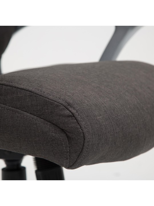 Scaun de birou Texas V2 stofa, gri închis