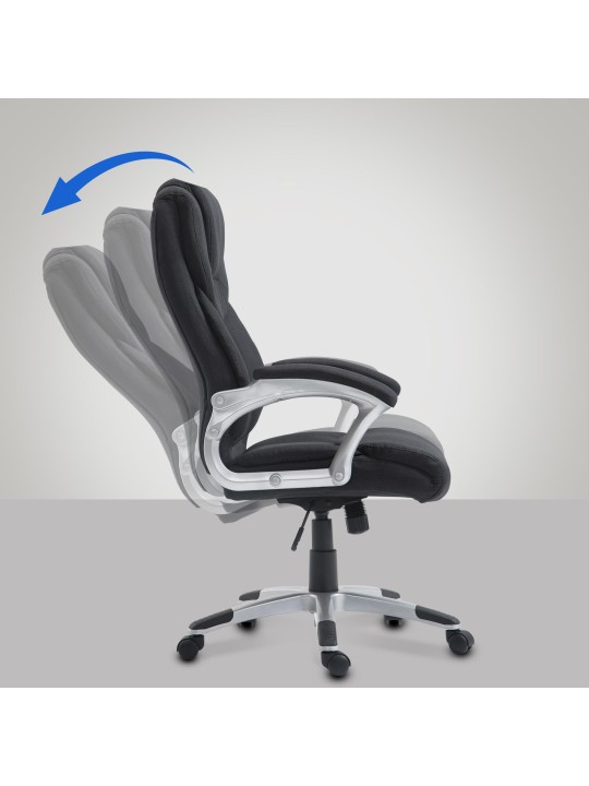 Scaun de birou Texas V2 stofa, negru