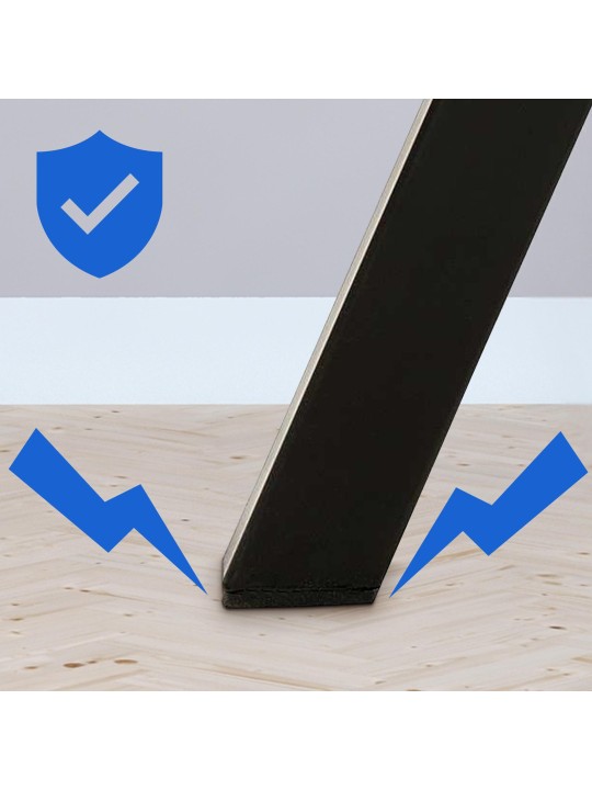 Scaun de sufragerie din catifea Lewes, crem