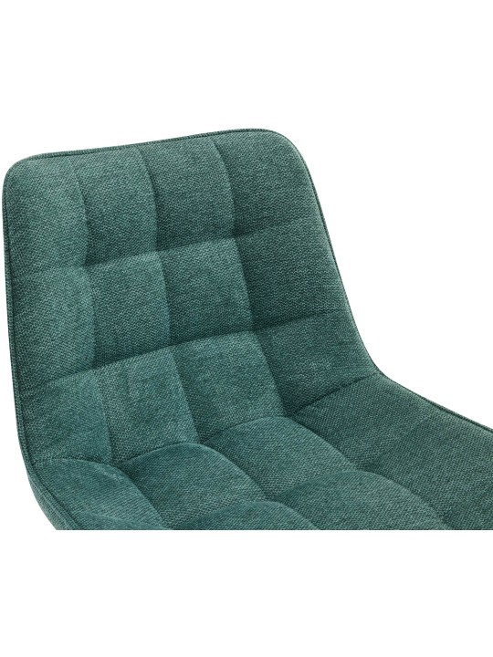 Set 2 scaune de bar stofa Dartford, verde Set 2 scaune de bar stofa Dartford, verde