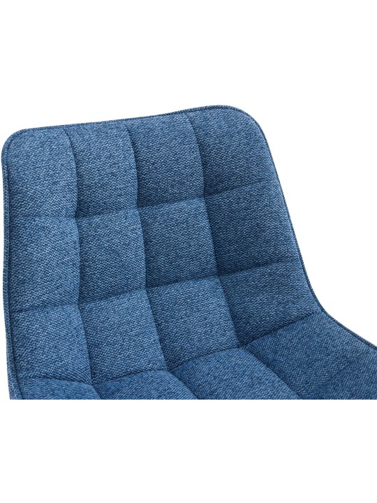 Set 2 scaune de bar stofa Dartford, albastru Set 2 scaune de bar stofa Dartford, albastru