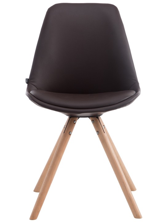 Scaun vizitator Laval Natura rotund, maro