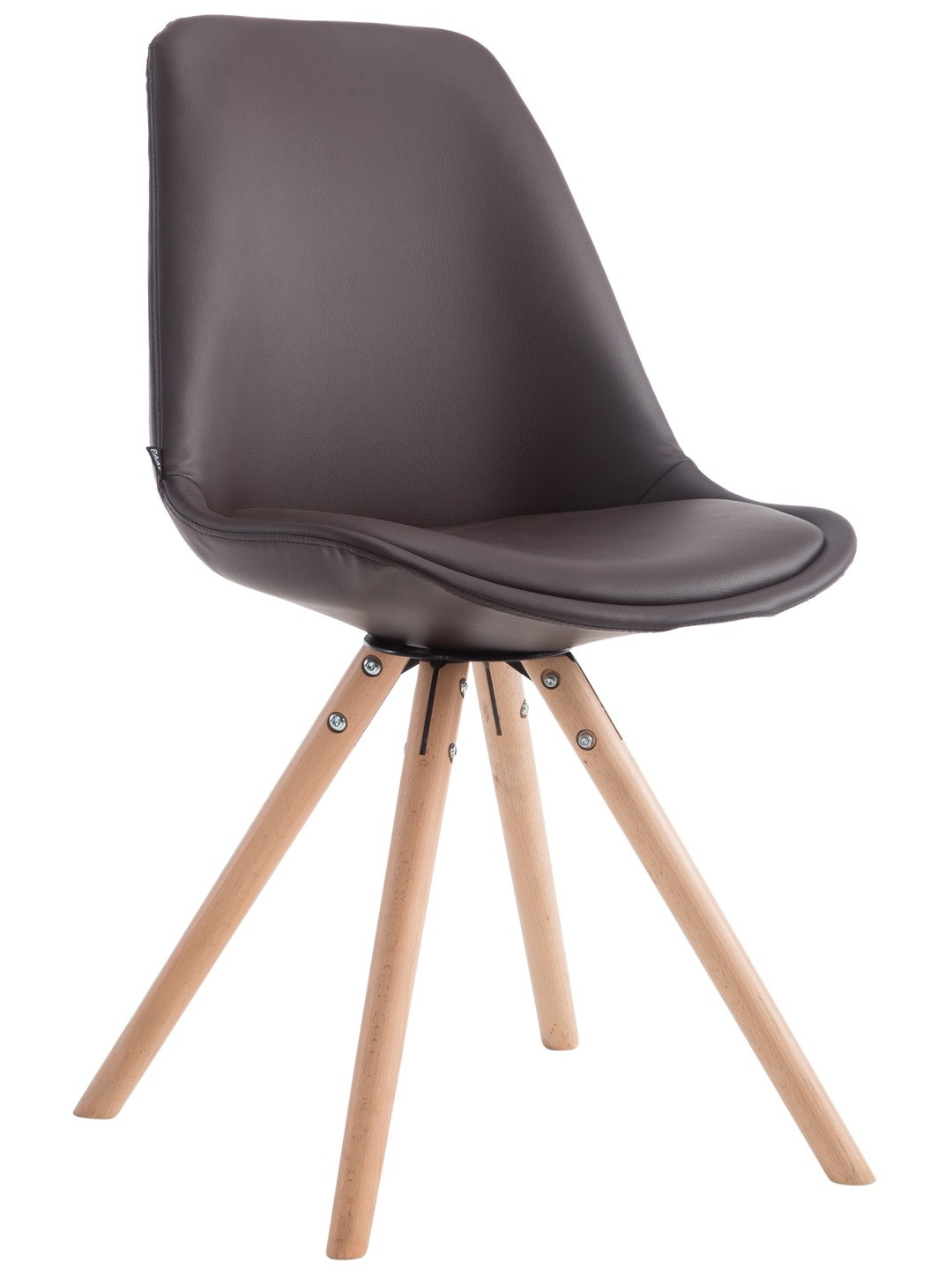 Scaun vizitator Laval Natura rotund, maro