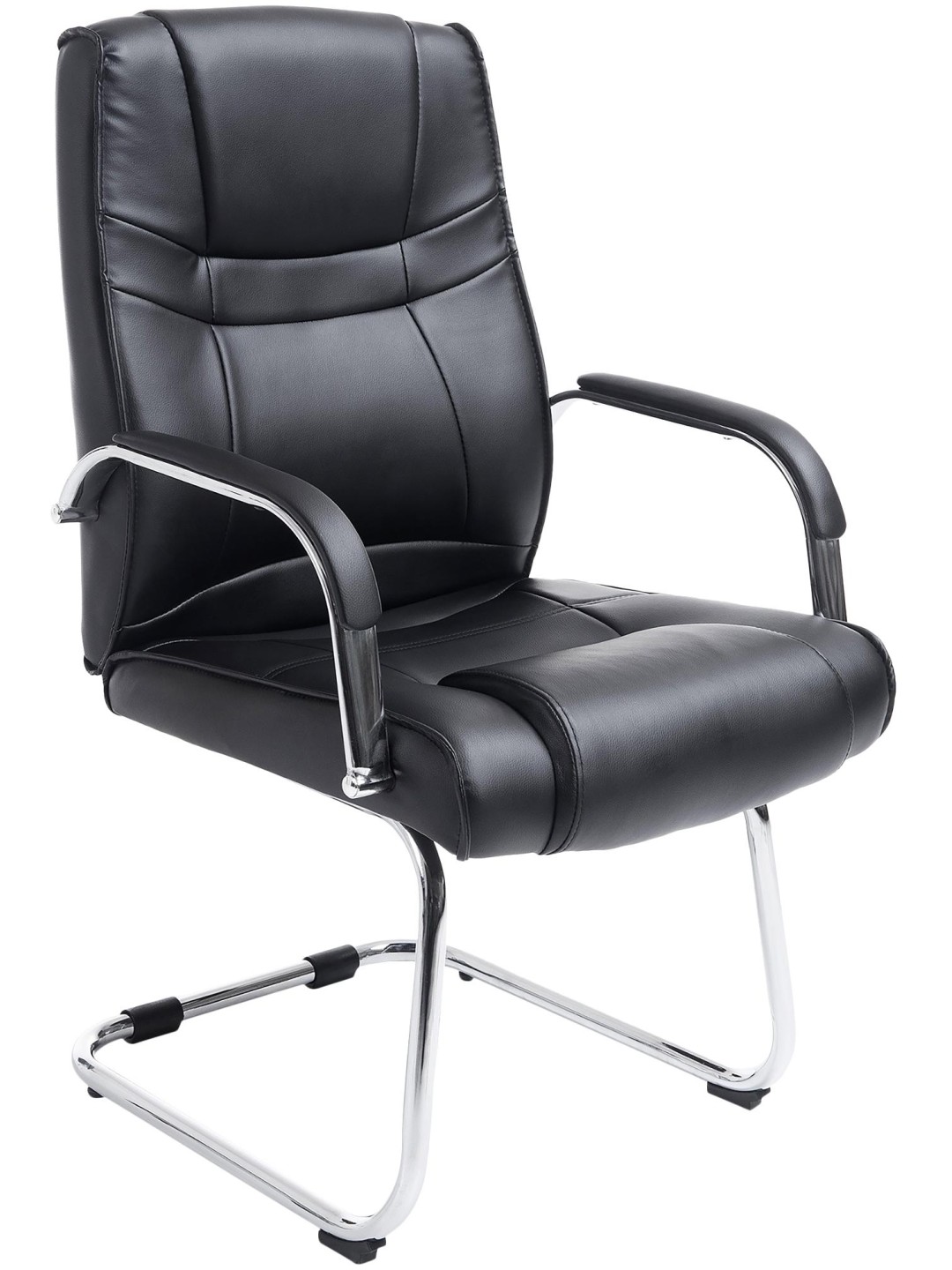 Scaun vizitator Attila, negru