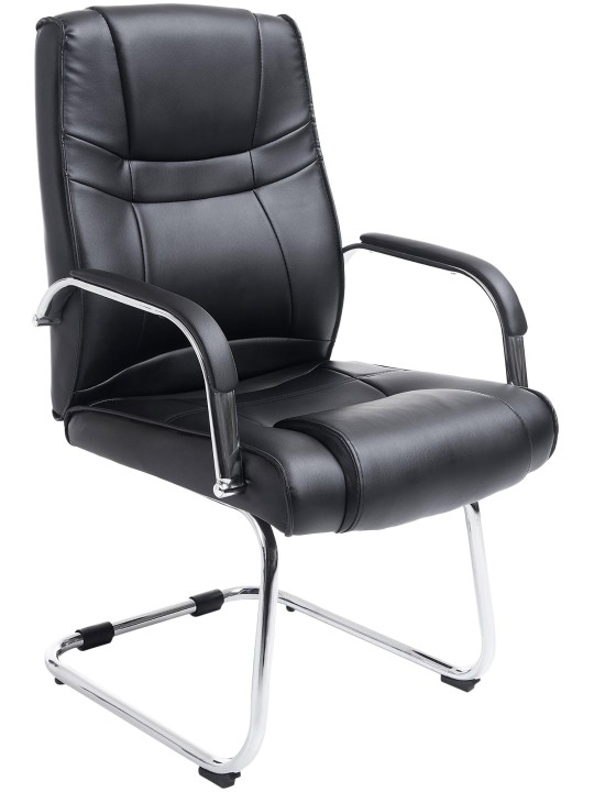 Scaun vizitator Attila, negru