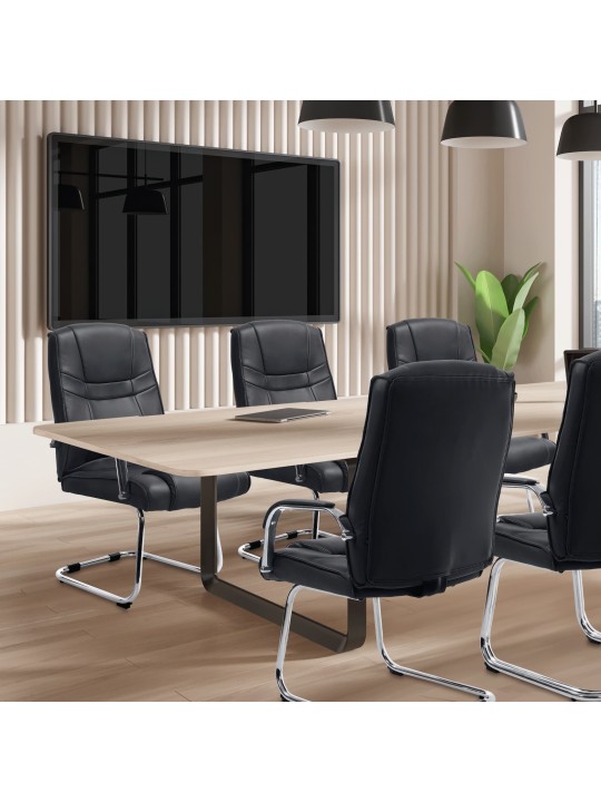 Set 2 scaune Attila, negru