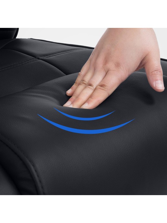 Set 2 scaune Attila, negru/negru