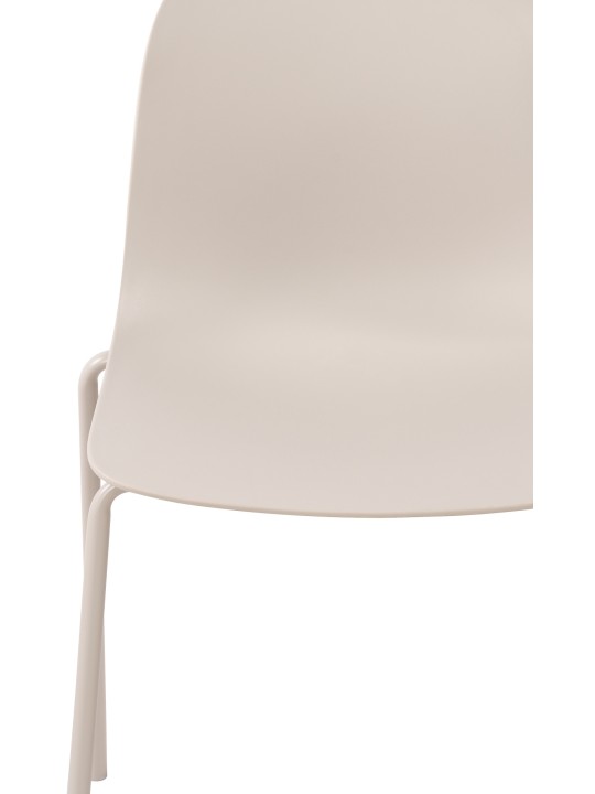 Scaun Hardin, gri deschis