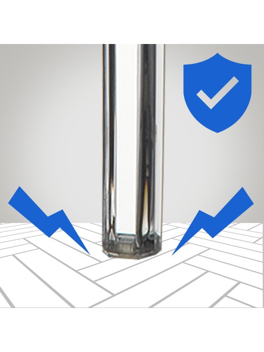 Set 2 scaune de bar Fox, transparent Set 2 scaune de bar Fox, transparent