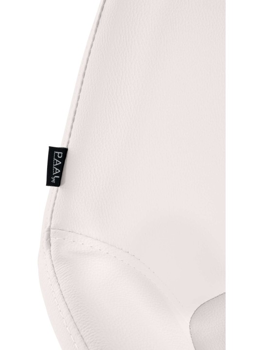 Set 2 taburete de bar Braga Gold Faux Leather, alb Set 2 taburete de bar Braga Gold Faux Leather, alb