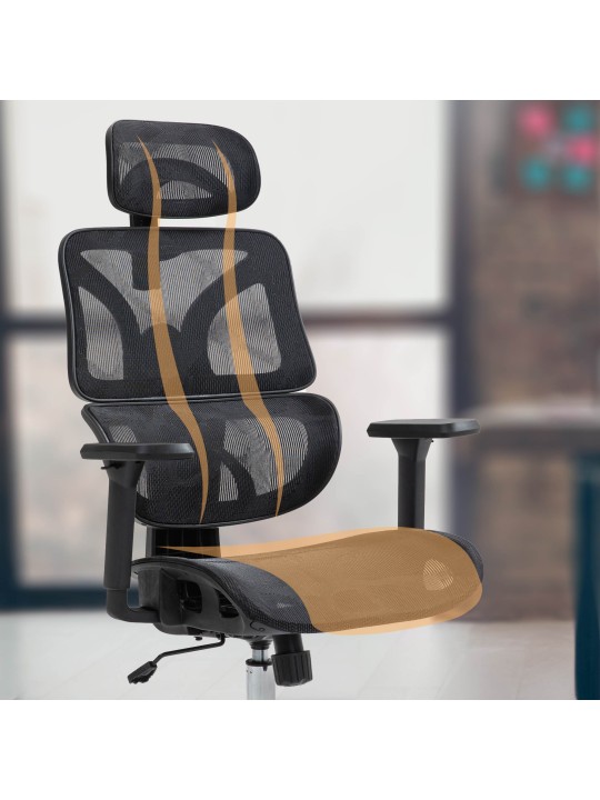 Scaun de birou Deshler, negru Scaun de birou Deshler, negru