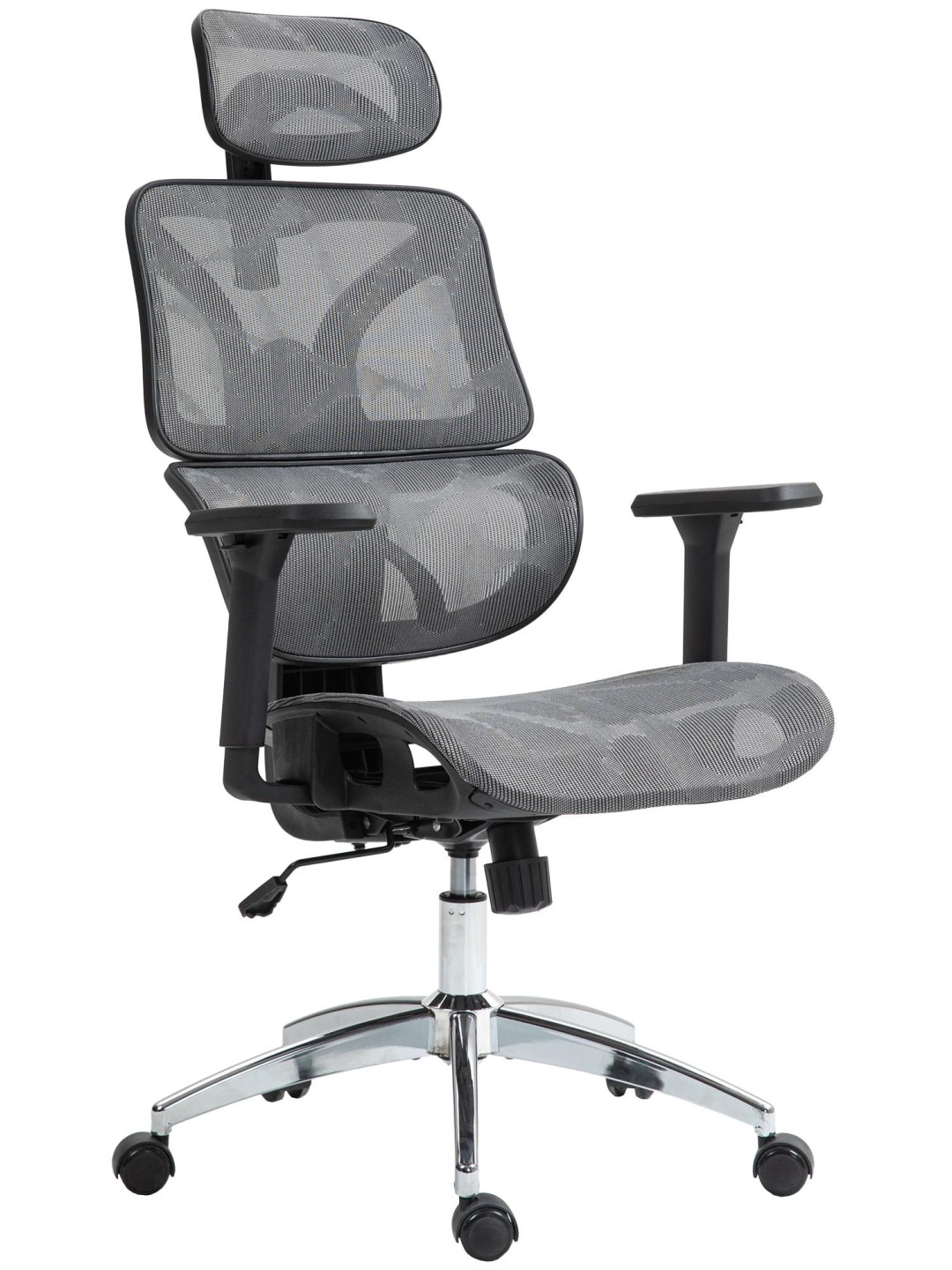 Scaun de birou Deshler, gri