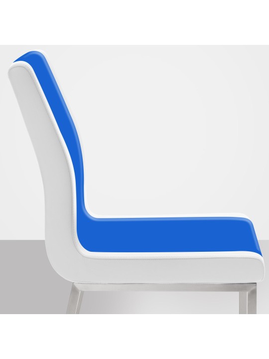 Scaun de sufragerie Colmar, alb