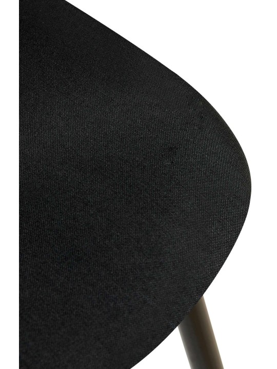 Scaun Giverny stofa, negru Scaun Giverny stofa, negru