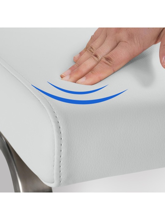 Scaun de sufragerie Belfort, alb