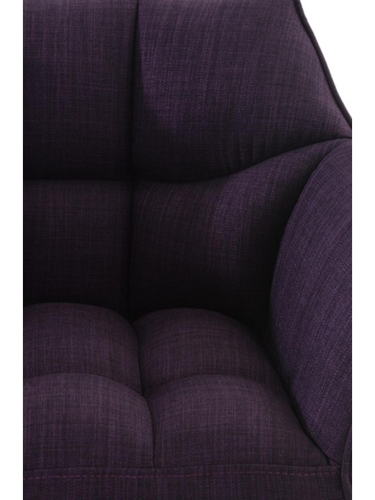 Scaun de bar Damaso B stofa, lila