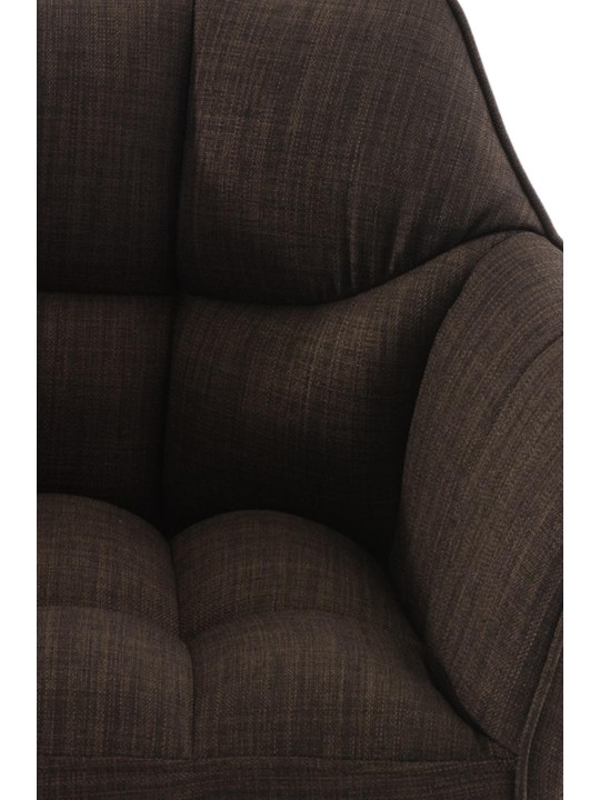 Set 2 taburete de bar stofa Damaso, maro