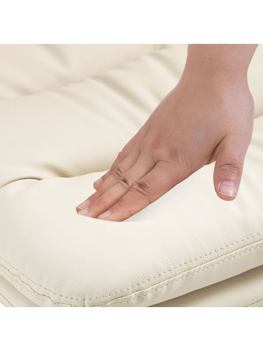 Scaun de bar Damar imitatie piele, crem Scaun de bar Damar imitatie piele, crem