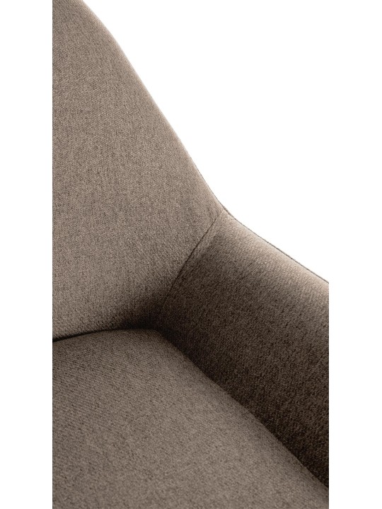 Scaun de bar Braga Gold stofa, taupe