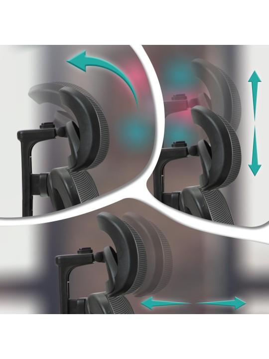 Scaun de birou Bryden, negru Scaun de birou Bryden, negru