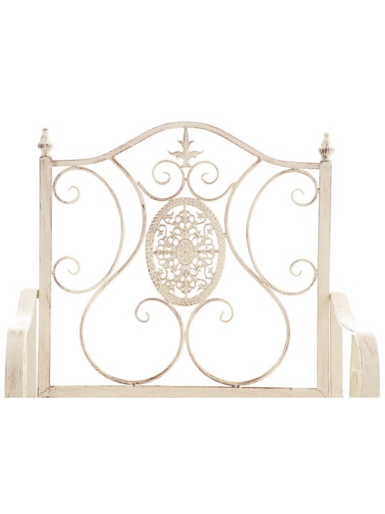 Set 2 scaune de gradina Punjab, crem antic