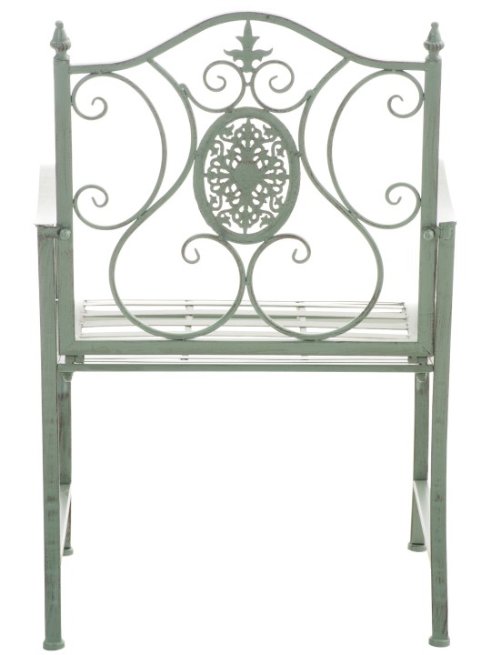 Set 2 scaune de gradina Punjab, verde antic Set 2 scaune de gradina Punjab, verde antic